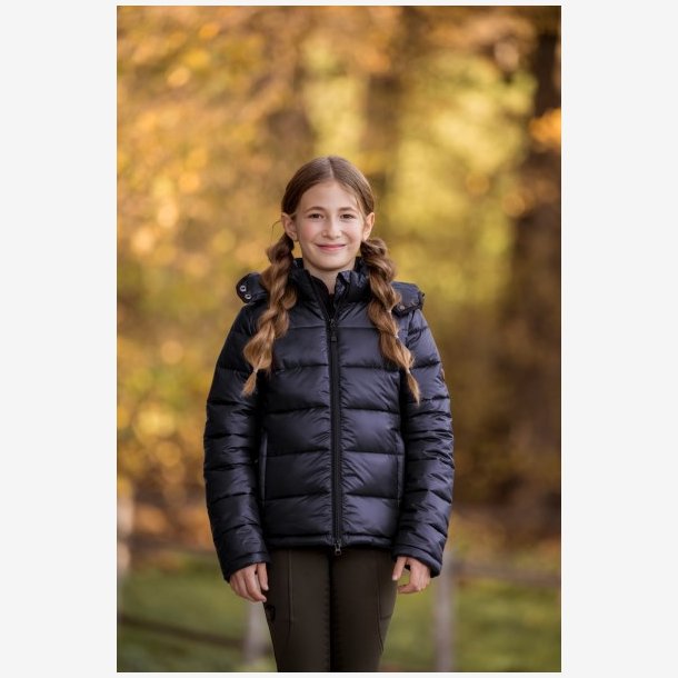 Covalliero Quilted kort Jakke - Dark Navy - Brn