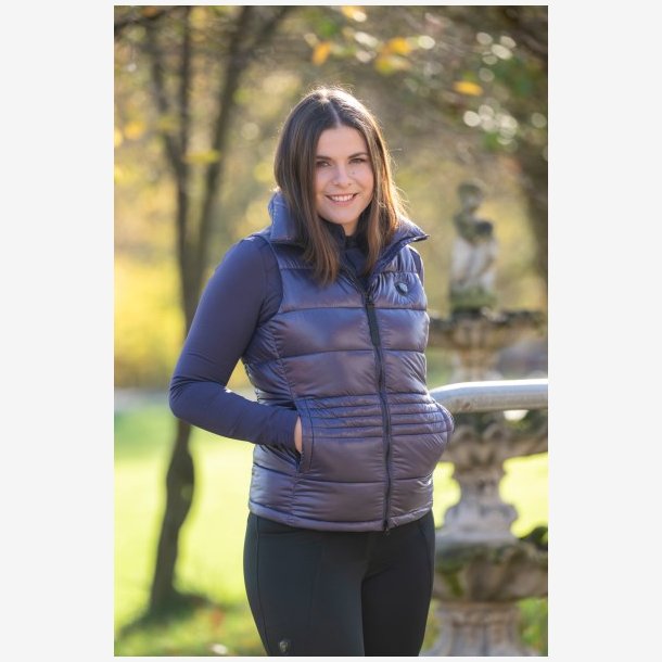 Covalliero Quilted Vest - Dark Navy