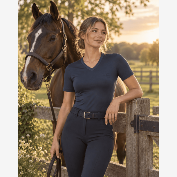 Covalliero T-shirt - Dark Navy