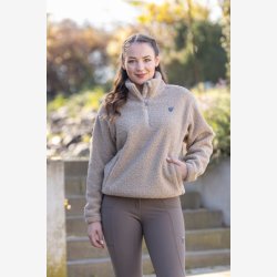 Covalliero Teddy Sweater - Beige