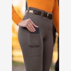 Covalliero Vinter ridetights - Milky Chocolate
