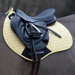 Weatherbeeta Prime Saddle Pad - Jump - Butter - Full