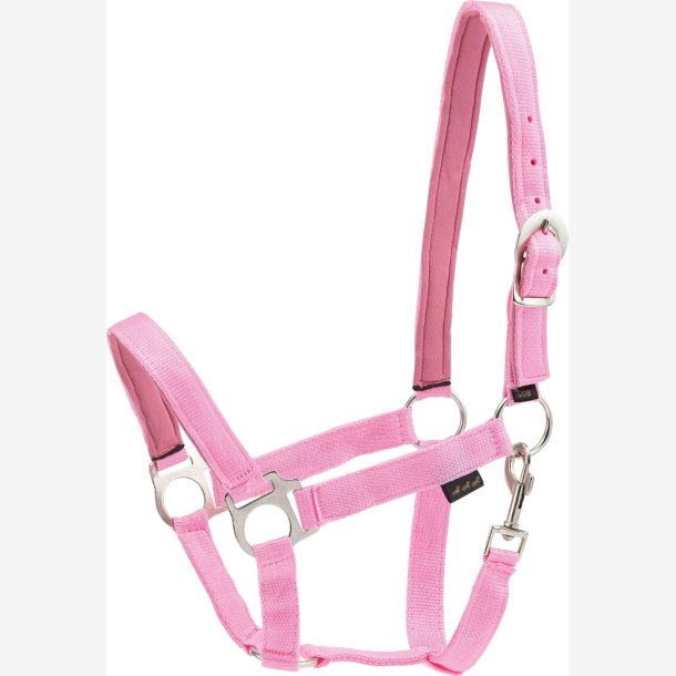HG Nylongrime med fast ring og padding - Pink