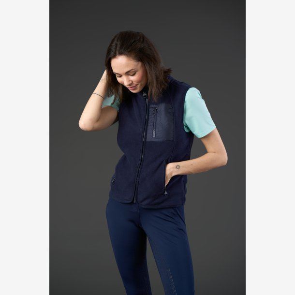 EQ Aria Fleece vest - Navy