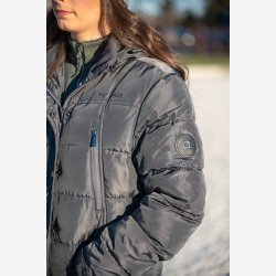 EQ Candice Vinter frakke - Asphalt