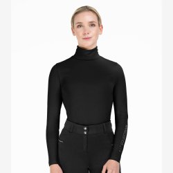 ELT Trento turtleneck ridebluse - Sort
