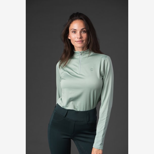 EQ Kolyma Bluse - Granite Green