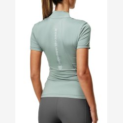 Equestrian Stockholm Bluse m. korte �rmer - Mint Green