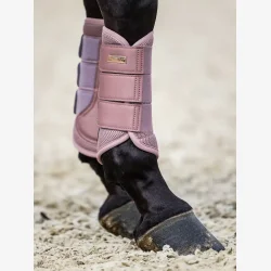 Equestrian Stockholm Brushing Boots - Pink
