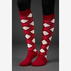 Equipage Lax Str�mper - Fiery Red - 36-41
