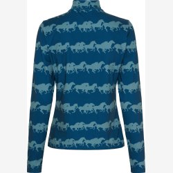 Equipage ridebluse Montana - Majolica Blue