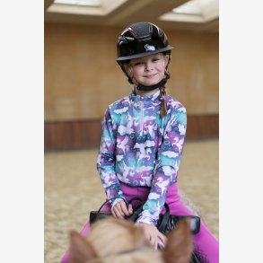 Equipage ridebluse Topeka - Majolica Blue - B�rn