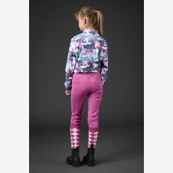 Equipage ridebluse Topeka - Majolica Blue - B�rn