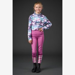Equipage ridebluse Topeka - Majolica Blue - B�rn