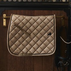 Euro-Star Sadelunderlag - Velour - Clay