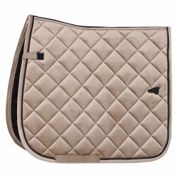 Euro-Star Sadelunderlag - Velour - Clay