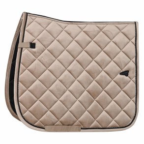Euro-Star Sadelunderlag - Velour - Clay
