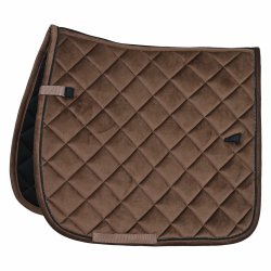 Euro-Star Sadelunderlag - Velour - Umbra