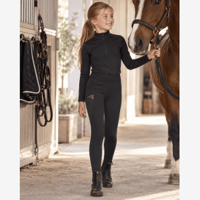 Euro-Star vinter tights - ERDon - Sort - B�rn