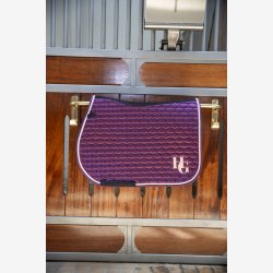 HG Taleen sadelunderlag - Plum