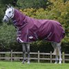 Weatherbeeta Comfitec Plus Dynamic II Detach-a-neck Medium/lite - Maroon/Grey/White - 100 gr