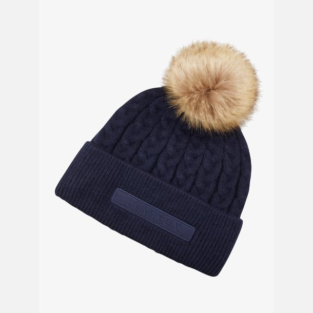 LeMieux Clara Cable Beanie Hue - Navy