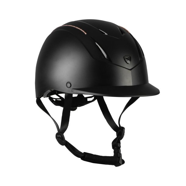 Horka Dali Ridehjelm med Rosegold sten