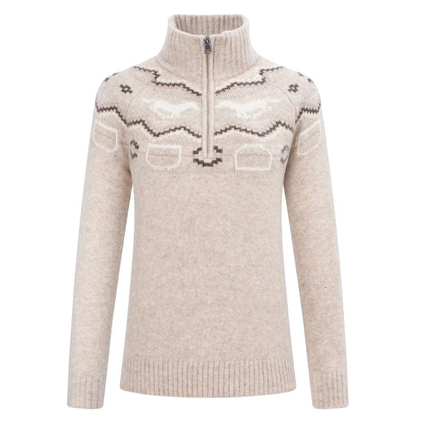 HV Polo Pullover - Josie - Natur