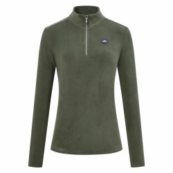 HV Polo ridebluse - Olsen - Forest Green