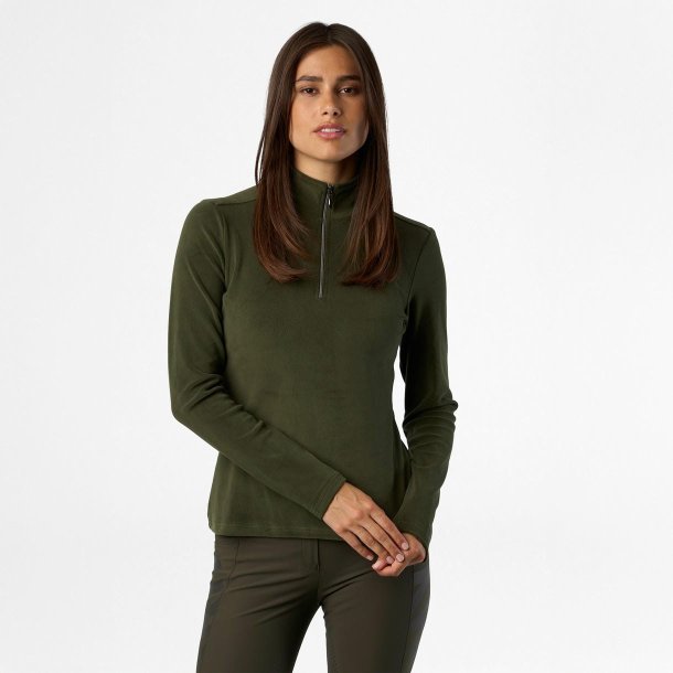 HV Polo ridebluse - Olsen - Forest Green