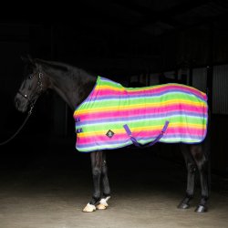 Imperial Riding Fleece d�kken - Rainbow