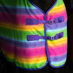 Imperial Riding Fleece d�kken - Rainbow