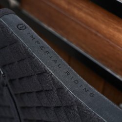 Imperial Riding Sadelunderlag - Penny - Herringbone - Grey