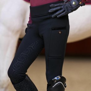 Imperial Riding Teddy tights - Sort - B�rn