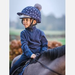 LeMieux Mari Mini Micro Fleece - Navy - Brn