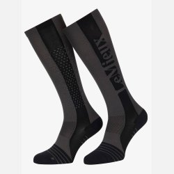 LeMieux Silicone Sock - Graphite - Brn