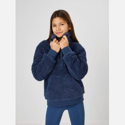 LeMieux Young Rider Tia Teddy Fleece - Navy - Brn