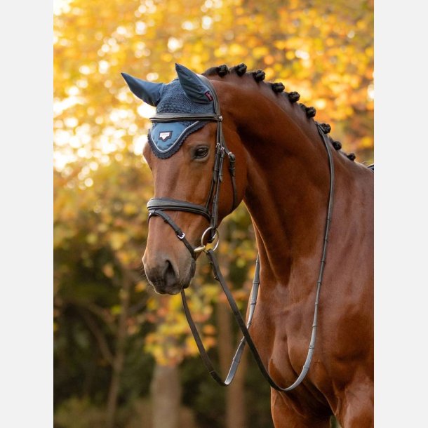 LeMieux Loire Satin Fly Hood - Atlantic- Full