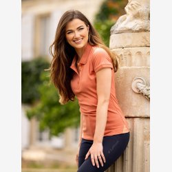 LeMieux Classique Polo Shirt - Apricot