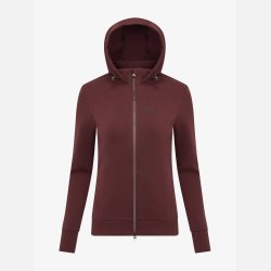 LeMieux Elite Zip Through Hoodie - Burgundy