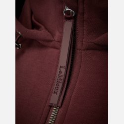 LeMieux Elite Zip Through Hoodie - Burgundy