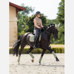 LeMieux Suede Dressage Square  - Fern - Full
