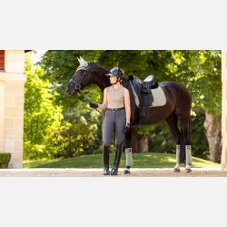 LeMieux Suede Dressage Square  - Fern - Full