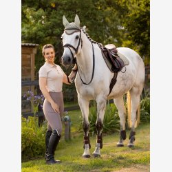 LeMieux Classique Polo Shirt - Stone