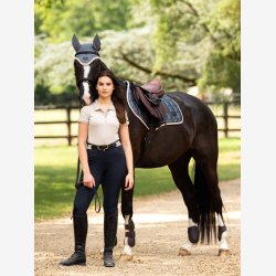 LeMieux Classique Polo Shirt - Stone