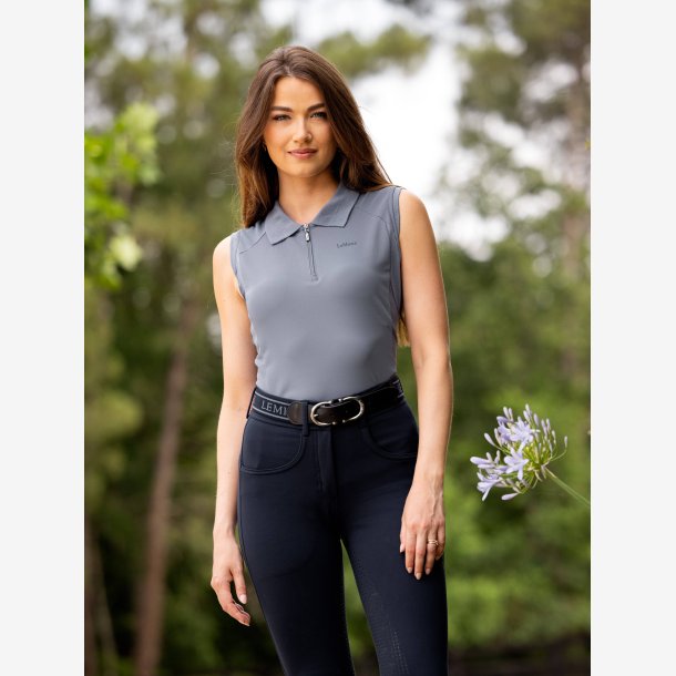 LeMieux Sleeveless Sport Polo - Jay Blue