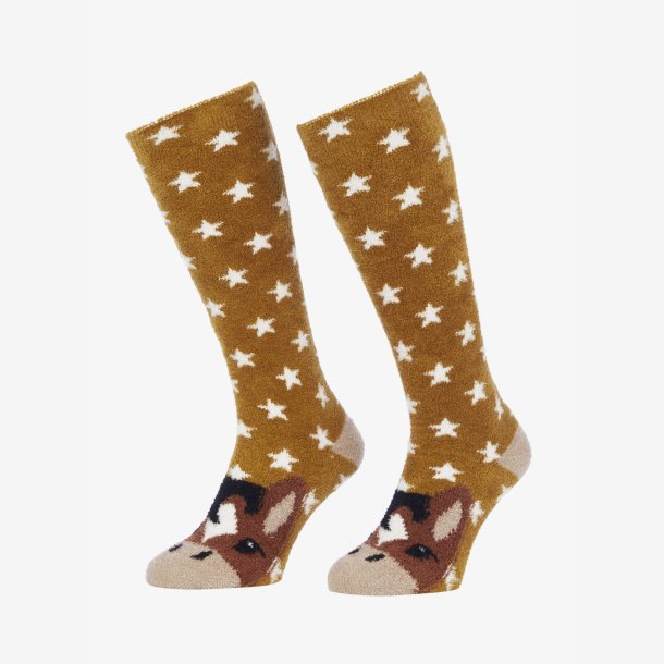 LeMieux Fluffy Character Socks Chancer - Adult
