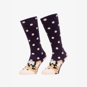 LeMieux Fluffy Character Socks - Fluffy Fjord - Adult
