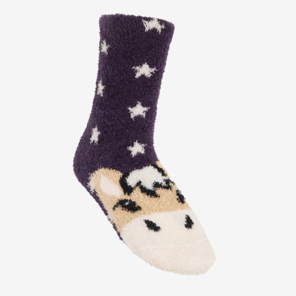 LeMieux Mini Fluffy Character socks - Juniper