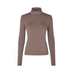 Kingsland Angelina ridebluse - Brown Iron